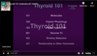 Dr. Cheikin uses an approach to thyroid that relies on Reverse-T3 rather than TSH.  This is the first in a series of videos that Dr. Cheikin has created to understand this approach.